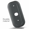 Wasserstein Doorbell Wall Plate Mount, for Google Nest Doorbell battery, Made for Google Nest NestDB2BattPltBlkUSA